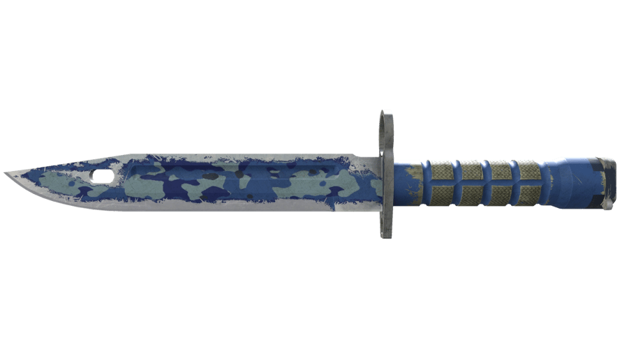 ★ StatTrak™ Bayonet | Bright Water (Battle-Scarred)