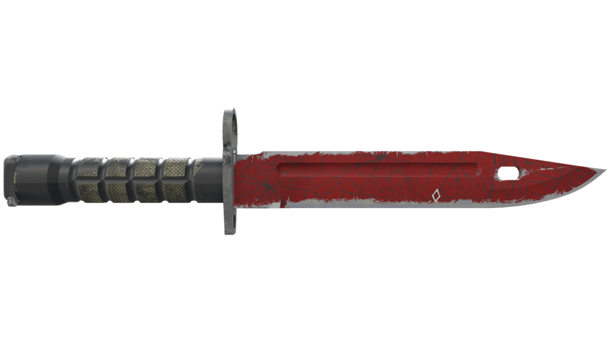 ★ StatTrak™ Bayonet | Crimson Web (Field-Tested)