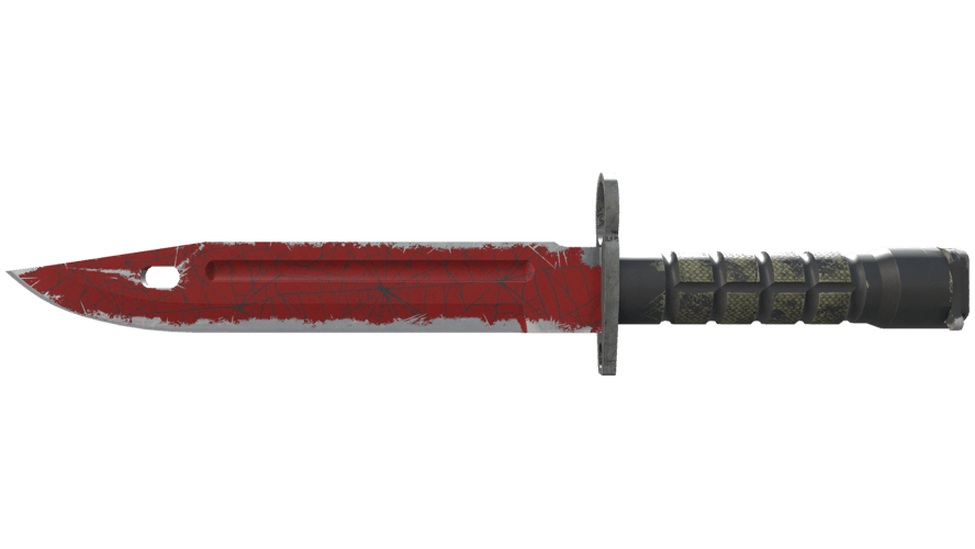★ StatTrak™ Bayonet | Crimson Web (Field-Tested)