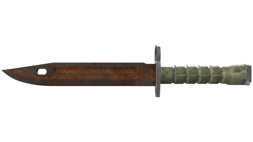 ★ StatTrak™ Bayonet | Rust Coat (Battle-Scarred)