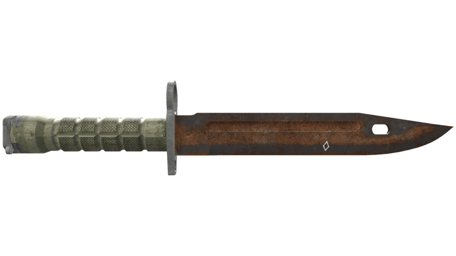 ★ StatTrak™ Bayonet | Rust Coat (Battle-Scarred)