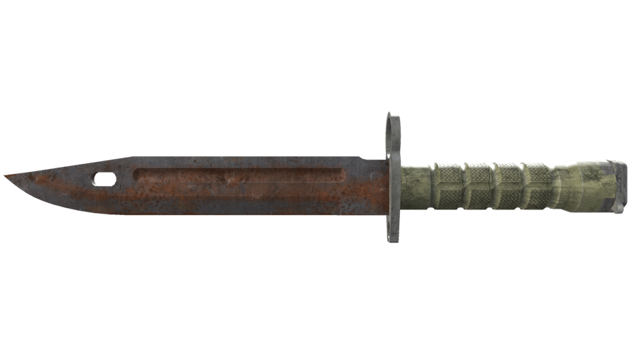 ★ StatTrak™ Bayonet | Rust Coat (Battle-Scarred)