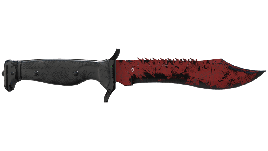 ★ StatTrak™ Bowie Knife | Crimson Web (Battle-Scarred)
