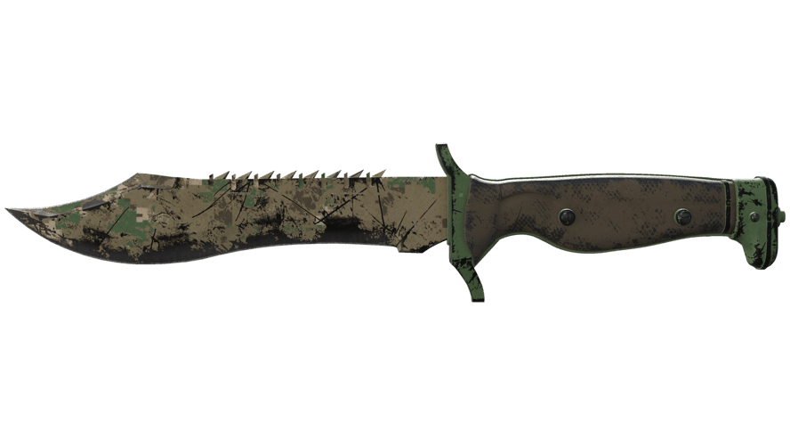 ★ StatTrak™ Bowie Knife | Forest DDPAT (Battle-Scarred)