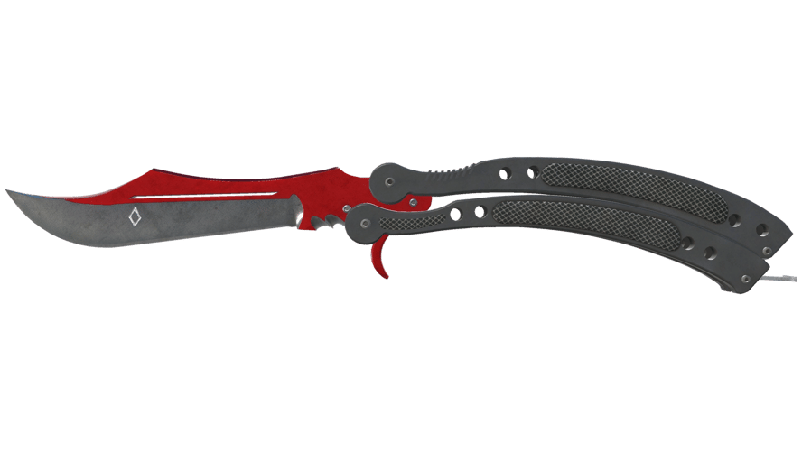 ★ StatTrak™ Butterfly Knife | Autotronic (Well-Worn)