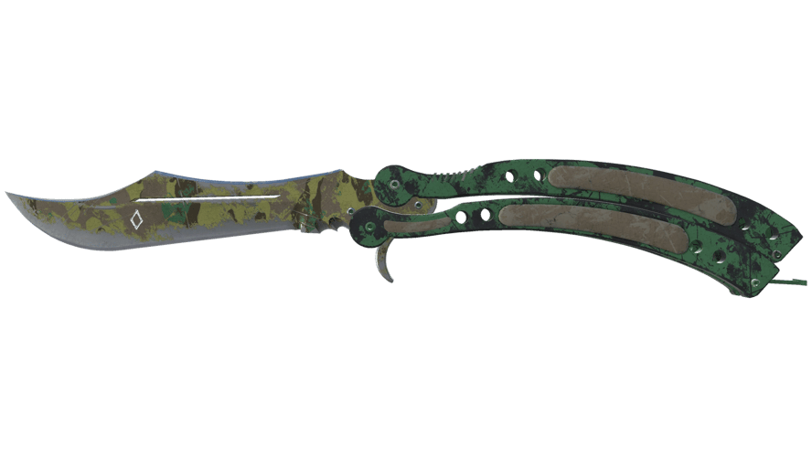 ★ StatTrak™ Butterfly Knife | Boreal Forest (Battle-Scarred)