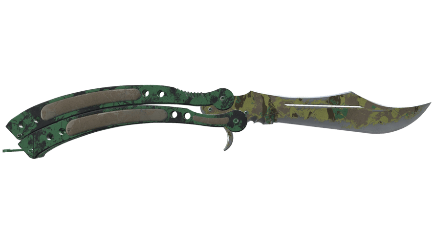 ★ StatTrak™ Butterfly Knife | Boreal Forest (Battle-Scarred)