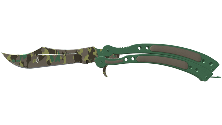 ★ StatTrak™ Butterfly Knife | Boreal Forest (Minimal Wear)
