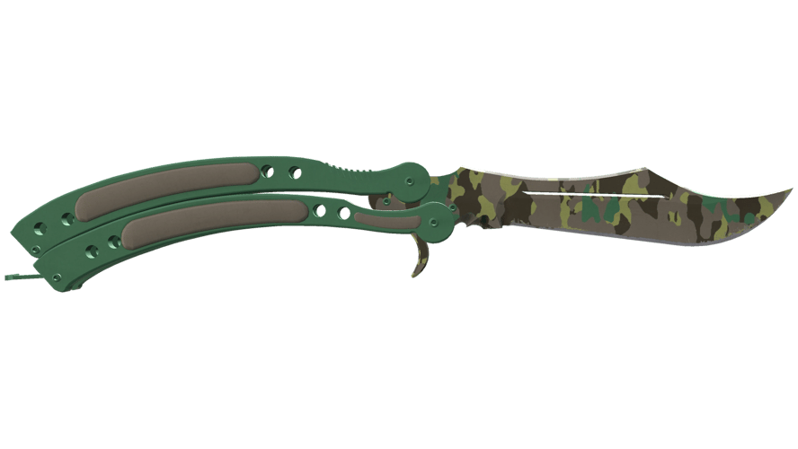 ★ StatTrak™ Butterfly Knife | Boreal Forest (Minimal Wear)