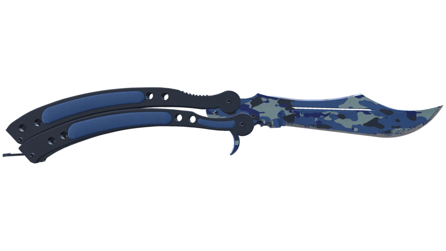 ★ StatTrak™ Butterfly Knife | Bright Water (Field-Tested)