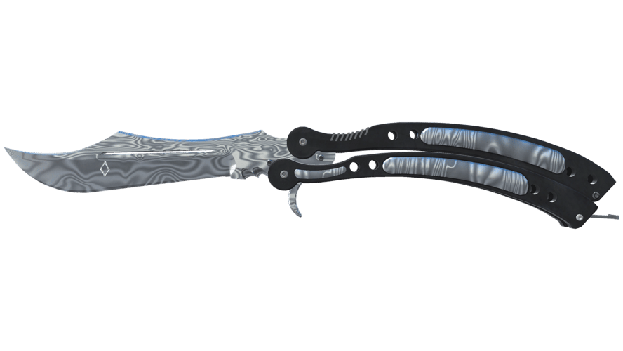 ★ StatTrak™ Butterfly Knife | Damascus Steel (Factory New)