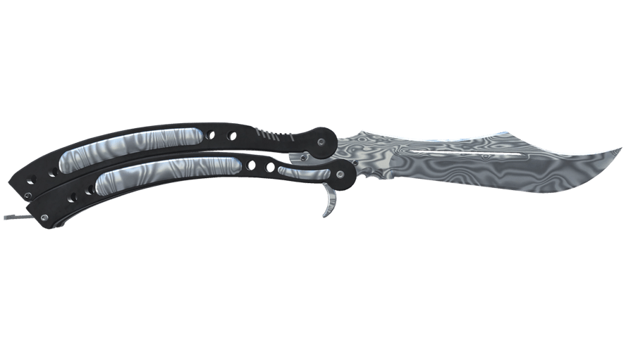 ★ StatTrak™ Butterfly Knife | Damascus Steel (Factory New)
