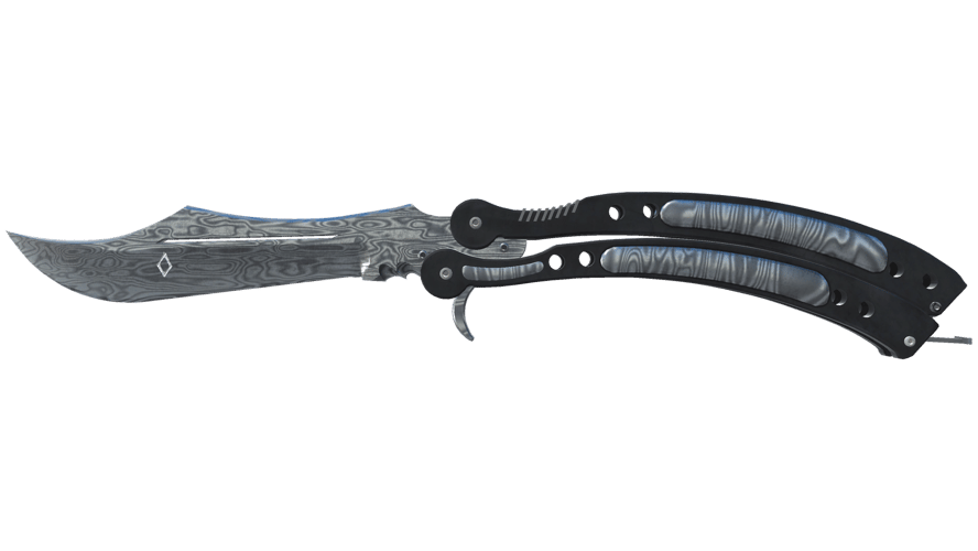 ★ StatTrak™ Butterfly Knife | Damascus Steel (Field-Tested)