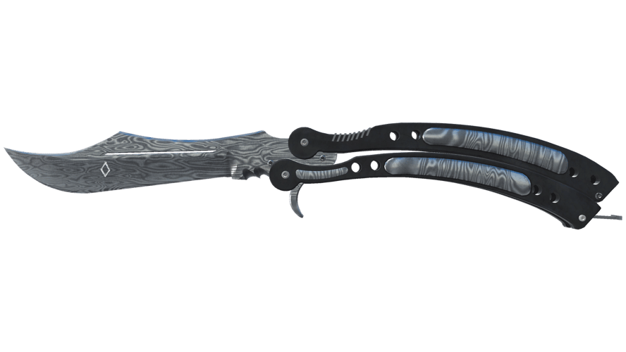 ★ StatTrak™ Butterfly Knife | Damascus Steel (Field-Tested)