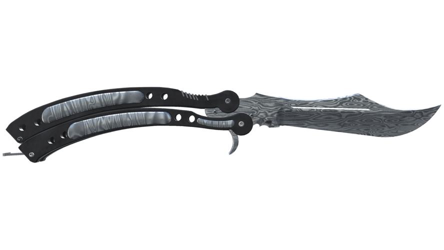 ★ StatTrak™ Butterfly Knife | Damascus Steel (Field-Tested)