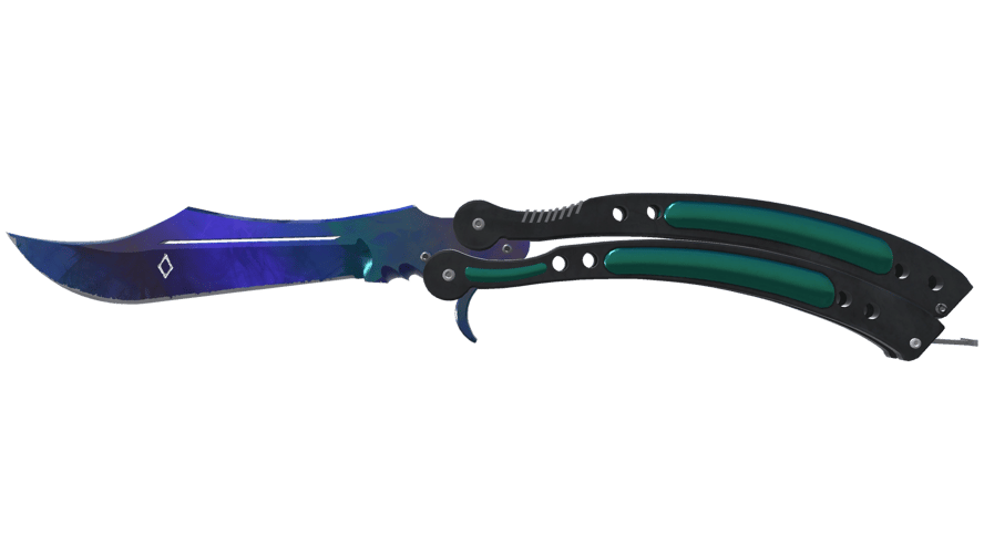 ★ StatTrak™ Butterfly Knife | Doppler Phase 3 (Factory New)