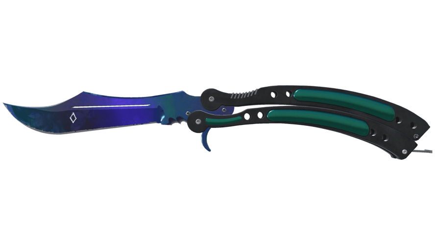 ★ StatTrak™ Butterfly Knife | Doppler Phase 3 (Factory New)
