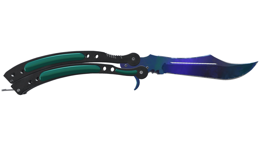 ★ StatTrak™ Butterfly Knife | Doppler Phase 3 (Factory New)