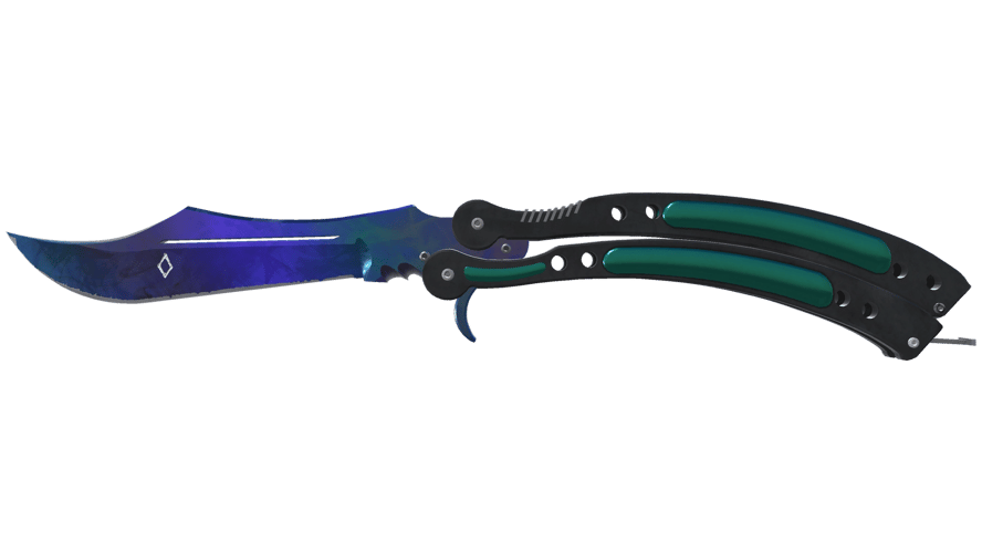 ★ StatTrak™ Butterfly Knife | Doppler Phase 3 (Factory New)