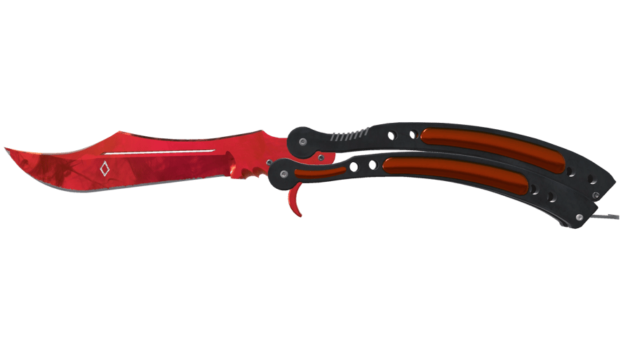 ★ StatTrak™ Butterfly Knife | Doppler Ruby (Factory New)