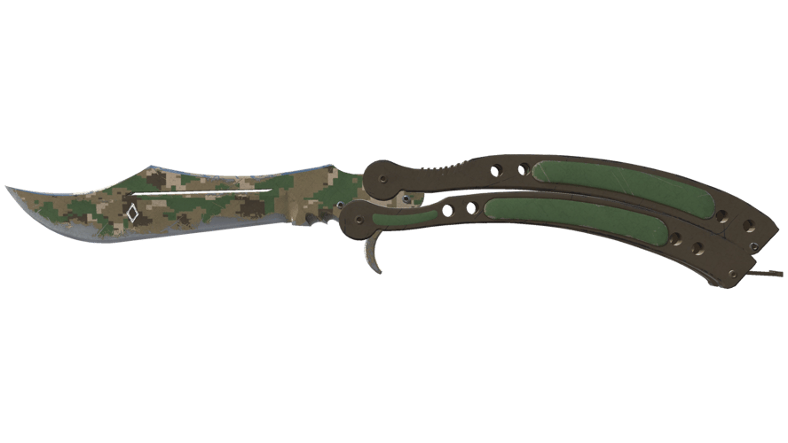 ★ StatTrak™ Butterfly Knife | Forest DDPAT (Field-Tested)