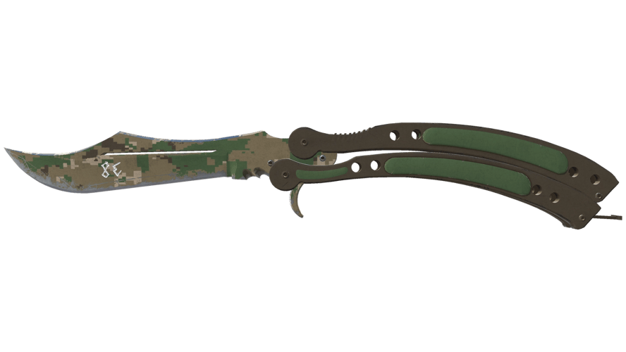 ★ StatTrak™ Butterfly Knife | Forest DDPAT (Field-Tested)