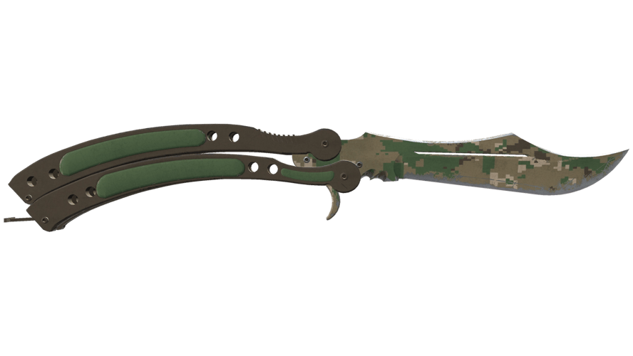 ★ StatTrak™ Butterfly Knife | Forest DDPAT (Field-Tested)