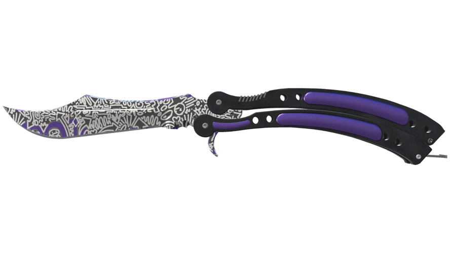 ★ StatTrak™ Butterfly Knife | Freehand (Factory New)