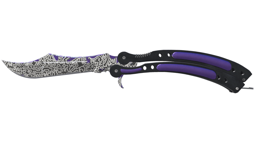 ★ StatTrak™ Butterfly Knife | Freehand (Field-Tested)
