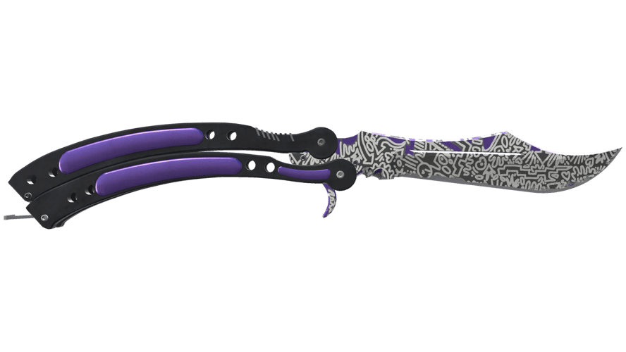 ★ StatTrak™ Butterfly Knife | Freehand (Field-Tested)