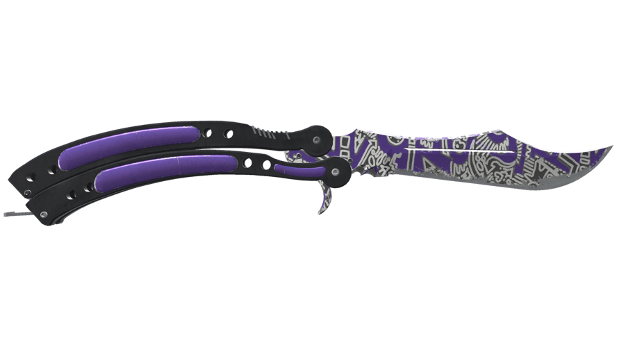 ★ StatTrak™ Butterfly Knife | Freehand (Field-Tested)