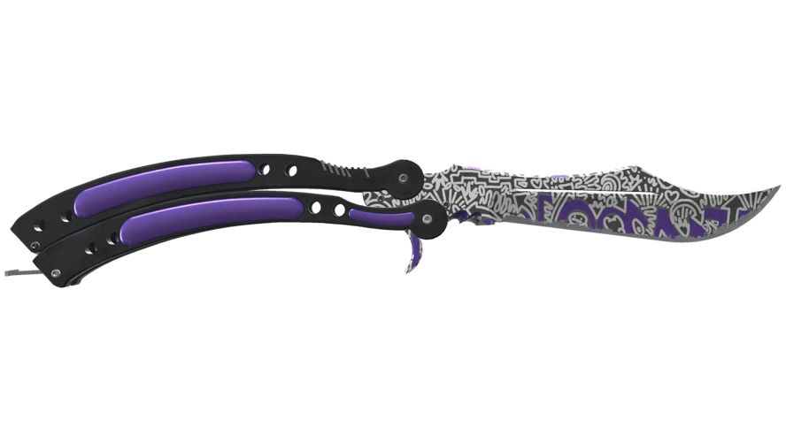 ★ StatTrak™ Butterfly Knife | Freehand (Field-Tested)