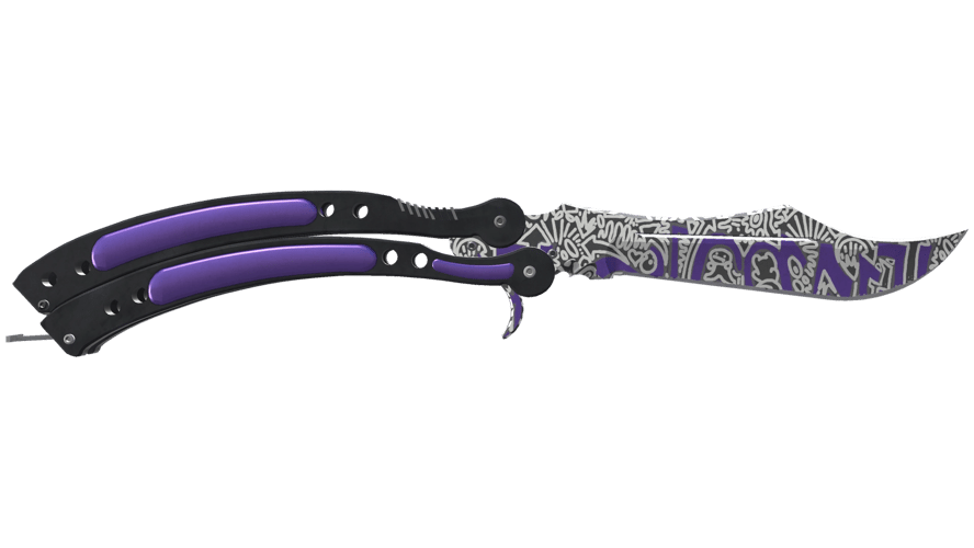 ★ StatTrak™ Butterfly Knife | Freehand (Minimal Wear)