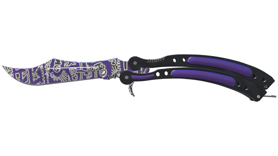 ★ StatTrak™ Butterfly Knife | Freehand (Minimal Wear)
