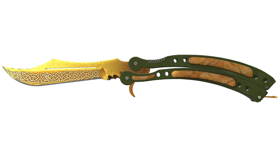 ★ StatTrak™ Butterfly Knife | Lore (Minimal Wear)