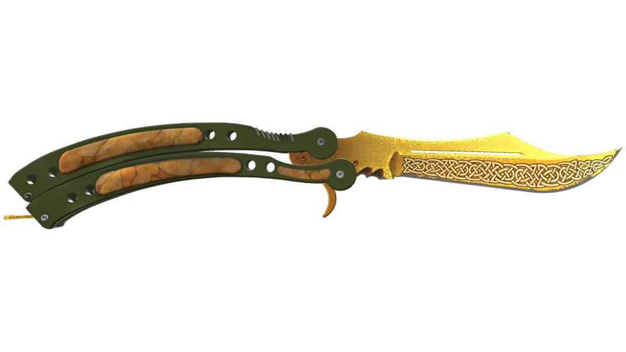 ★ StatTrak™ Butterfly Knife | Lore (Minimal Wear)