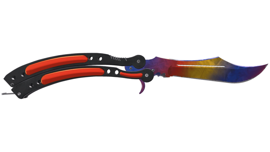 ★ StatTrak™ Butterfly Knife | Marble Fade (Factory New)