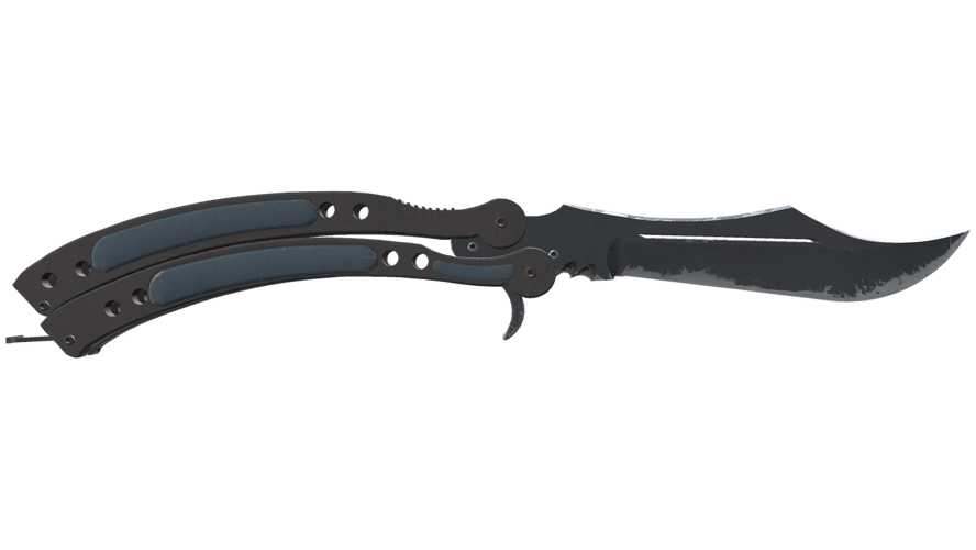 ★ StatTrak™ Butterfly Knife | Night (Field-Tested)