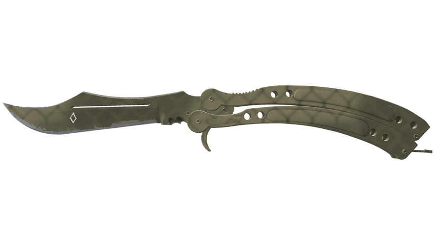 ★ StatTrak™ Butterfly Knife | Safari Mesh (Field-Tested)
