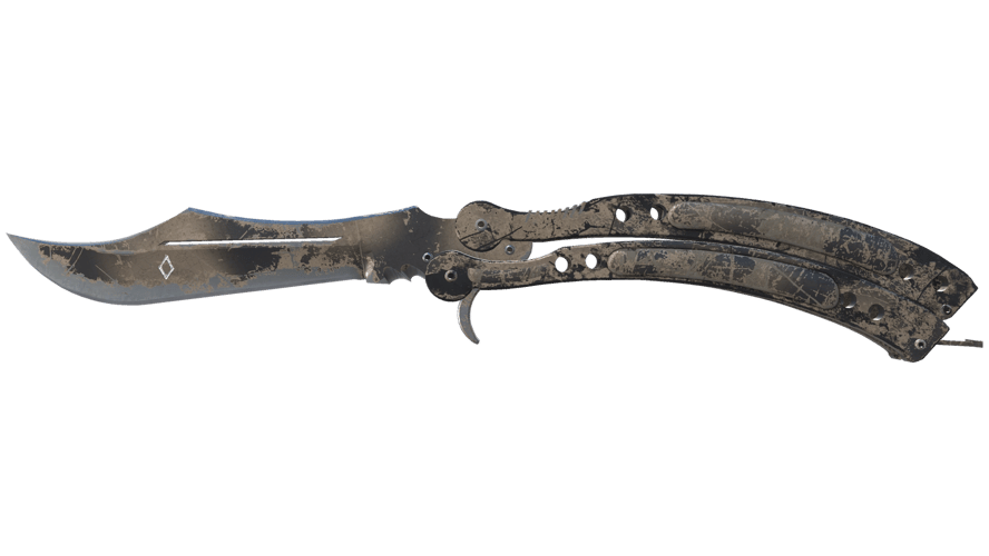 ★ StatTrak™ Butterfly Knife | Scorched (Battle-Scarred)