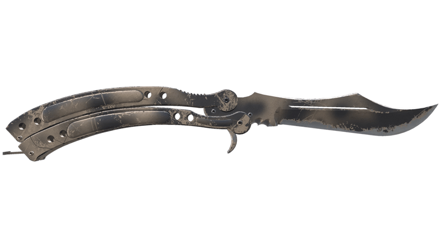 ★ StatTrak™ Butterfly Knife | Scorched (Field-Tested)