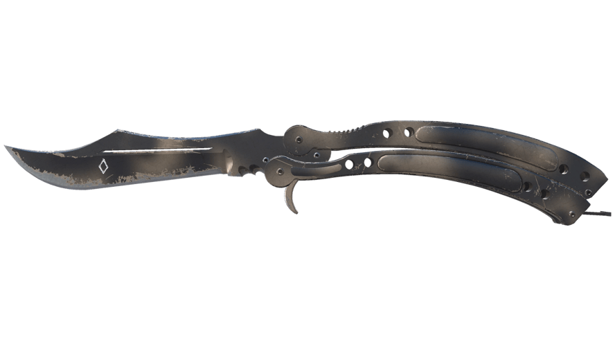 ★ StatTrak™ Butterfly Knife | Scorched (Field-Tested)