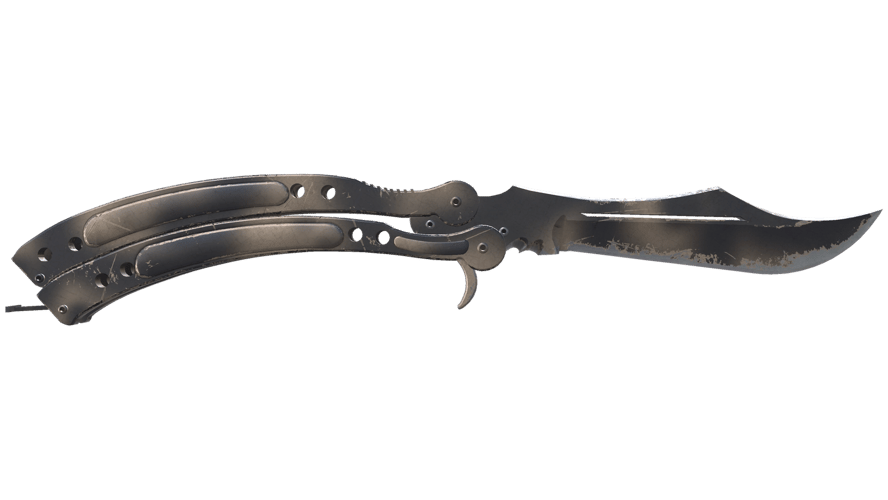 ★ StatTrak™ Butterfly Knife | Scorched (Field-Tested)