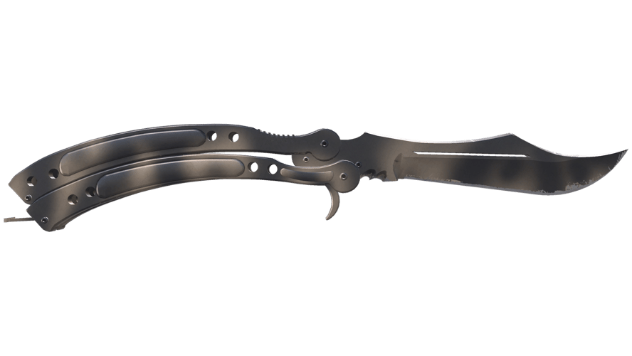 ★ StatTrak™ Butterfly Knife | Scorched (Minimal Wear)