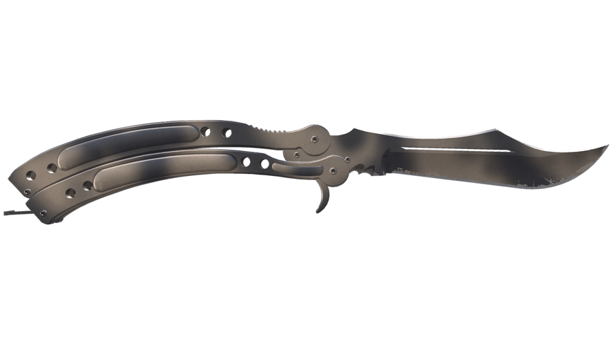 ★ StatTrak™ Butterfly Knife | Scorched (Minimal Wear)