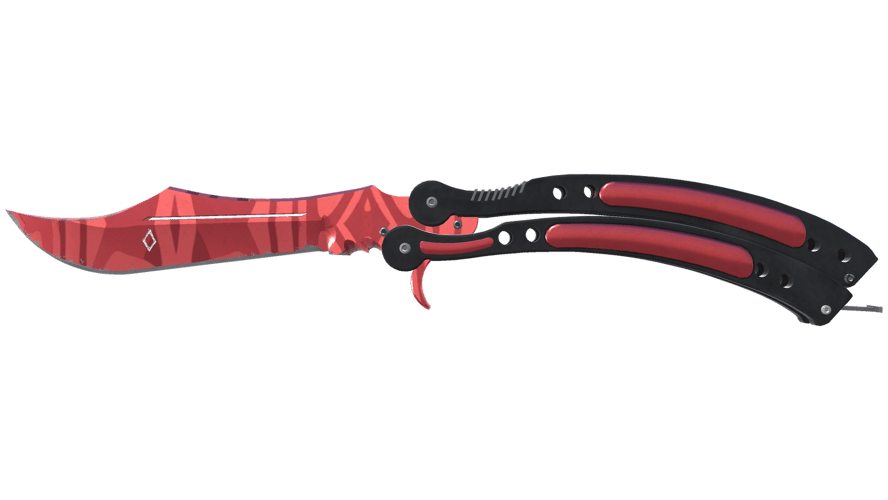 ★ StatTrak™ Butterfly Knife | Slaughter (Minimal Wear)