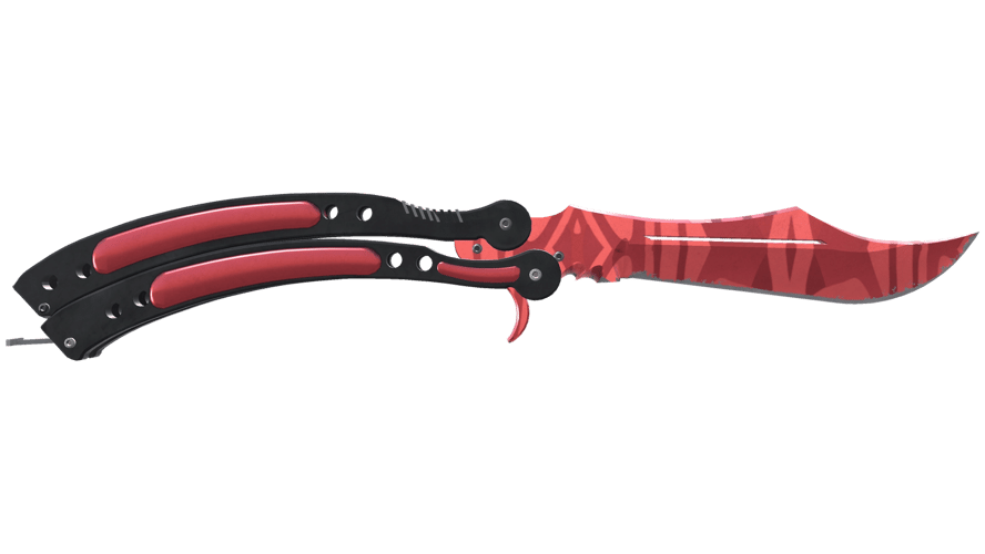 ★ StatTrak™ Butterfly Knife | Slaughter (Minimal Wear)