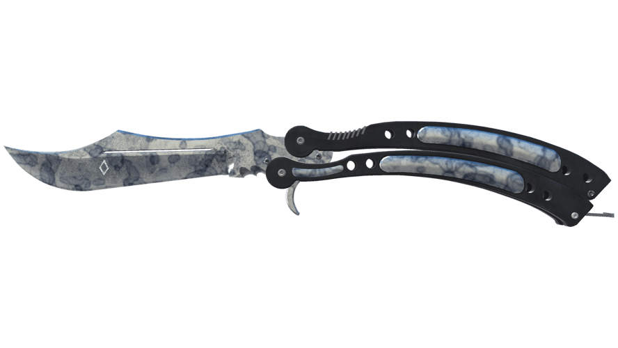 ★ StatTrak™ Butterfly Knife | Stained (Minimal Wear)
