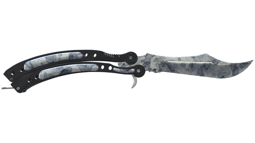 ★ StatTrak™ Butterfly Knife | Stained (Minimal Wear)