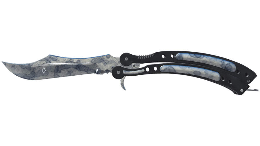 ★ StatTrak™ Butterfly Knife | Stained (Minimal Wear)
